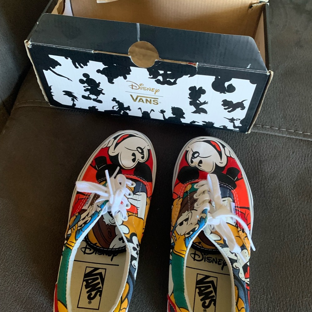 Disney Vans, size 6.